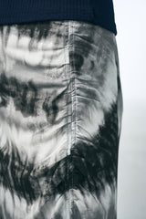 SHIRRING MIDI SKIRT_Washing film