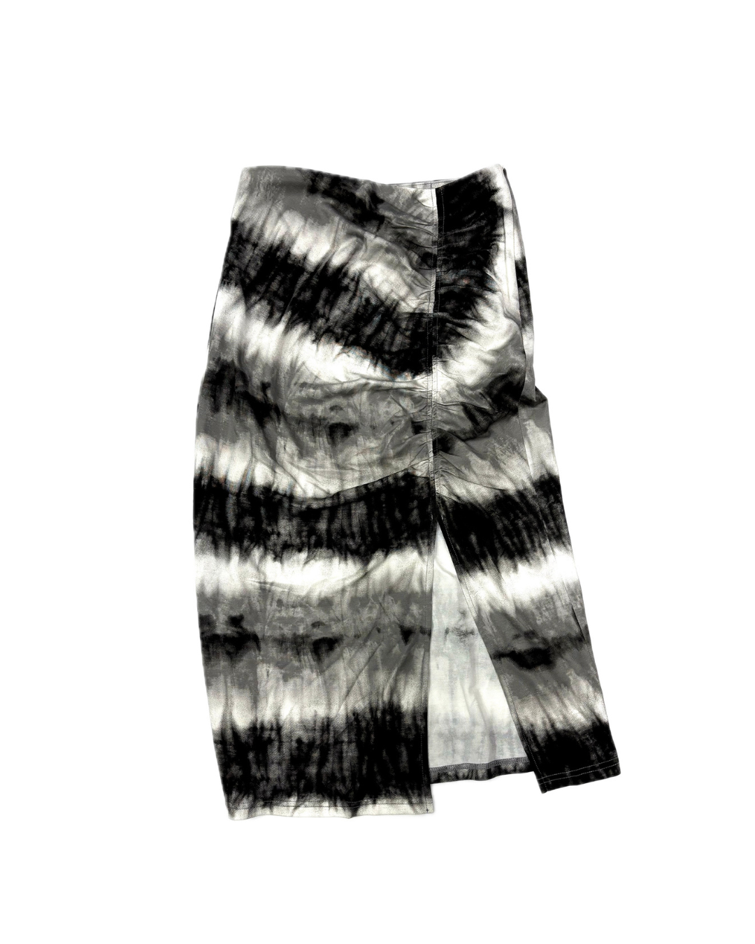 SHIRRING MIDI SKIRT_Washing film