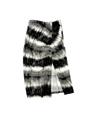 SHIRRING MIDI SKIRT_Washing film