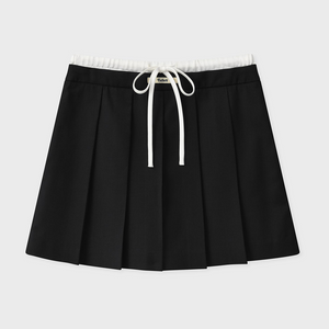 PLEATED SHORTS