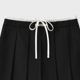 PLEATED SHORTS