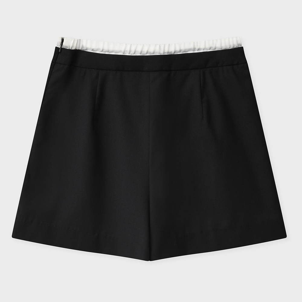 PLEATED SHORTS