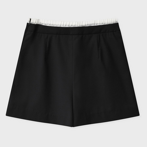 PLEATED SHORTS