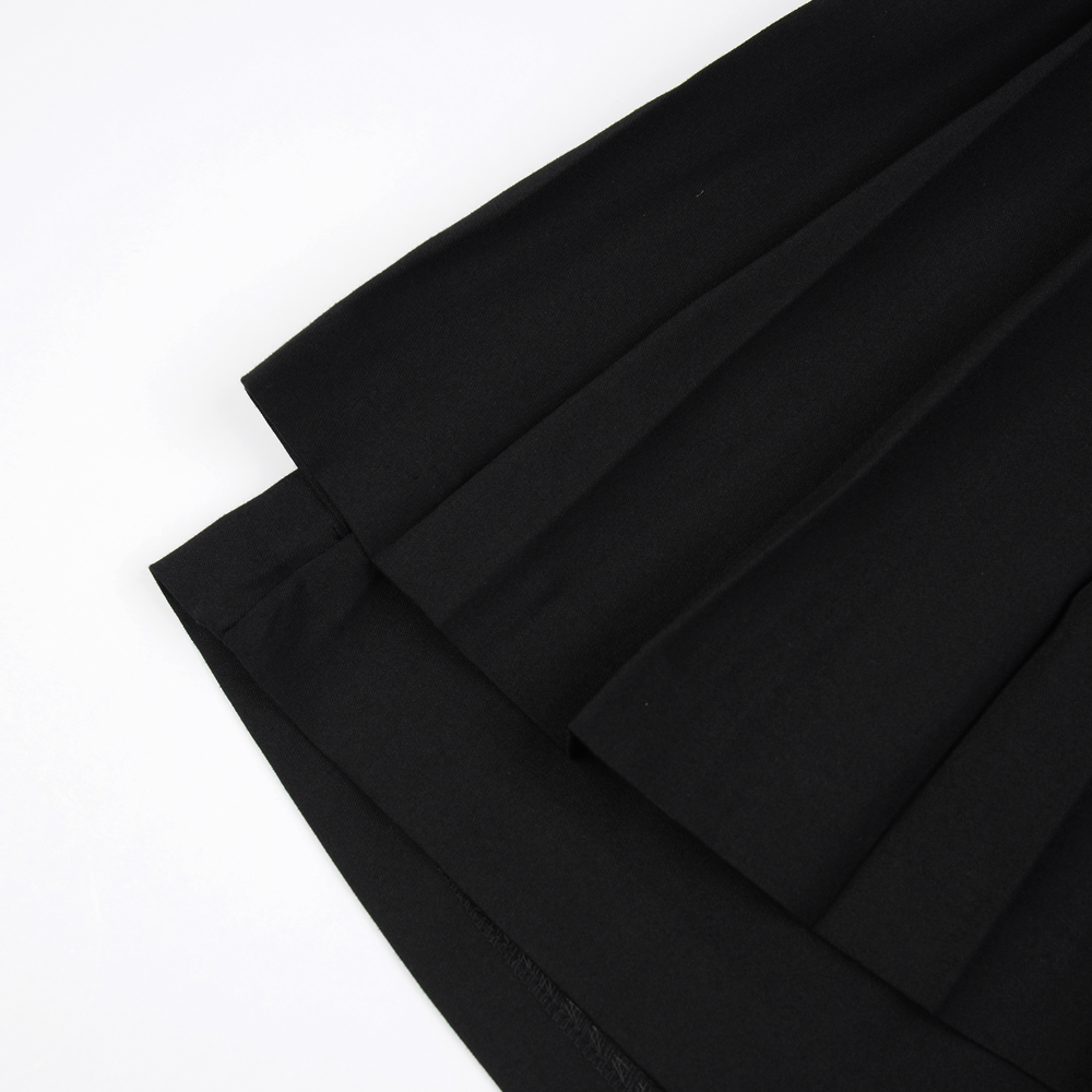 PLEATS MINI SKIRT PANTS