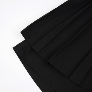 PLEATS MINI SKIRT PANTS