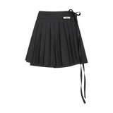PLEATS MINI SKIRT PANTS