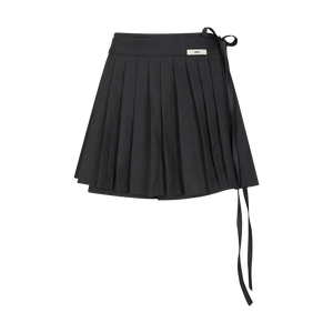 PLEATS MINI SKIRT PANTS