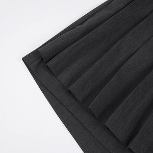 PLEATS MINI SKIRT PANTS