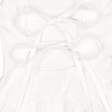 RIBBON STRAP SLEEVELESS DRESS