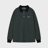 STRIPE COLLAR LONG SLEEVE