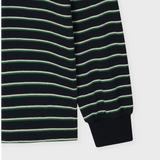 STRIPE COLLAR LONG SLEEVE