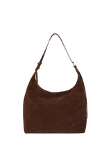 ANC SUEDE HOBO BAG & CARD WALLET SET