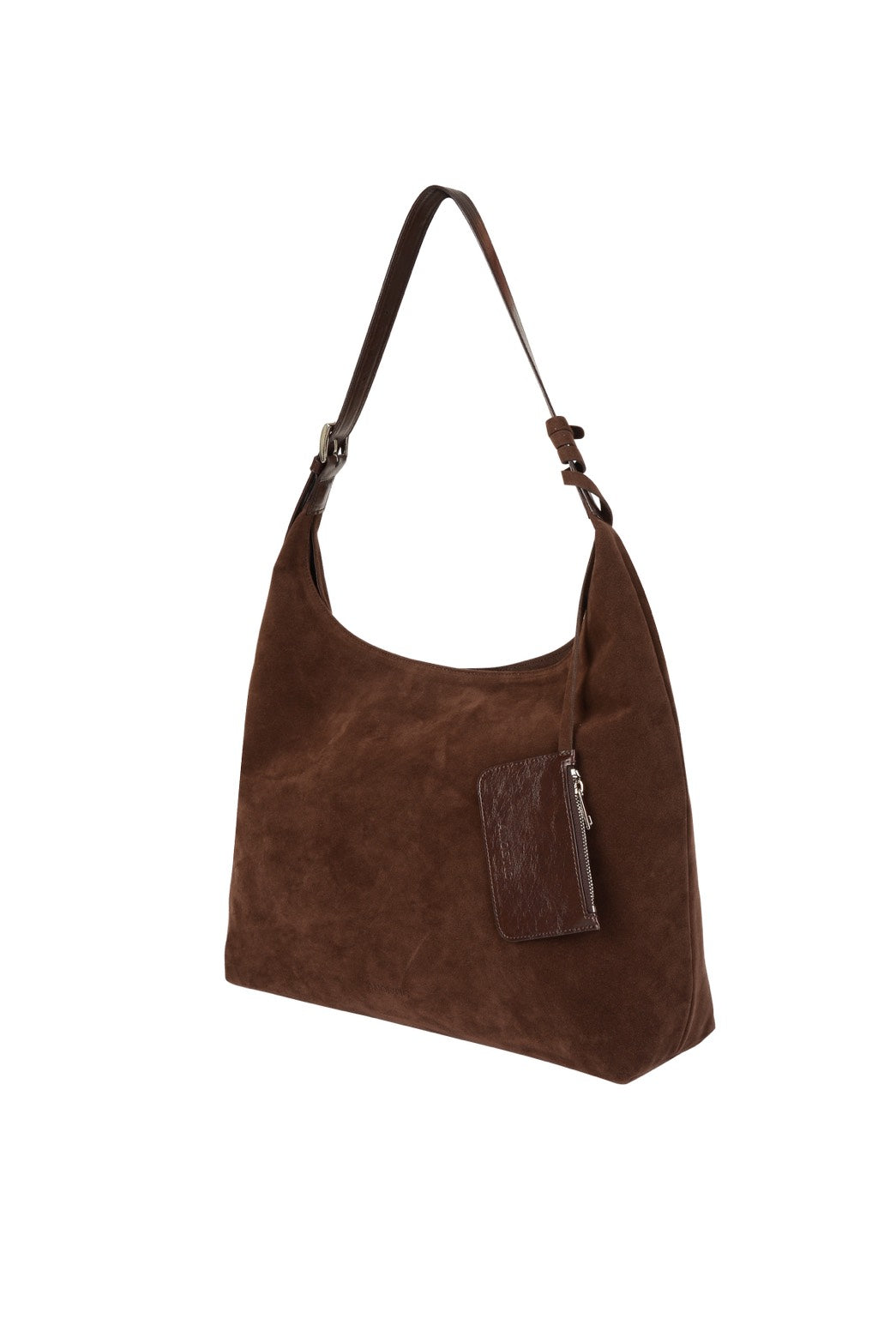 ANC SUEDE HOBO BAG & CARD WALLET SET