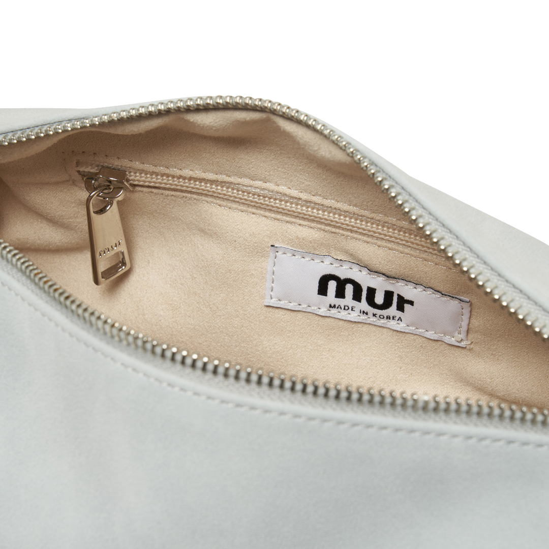 Bento bag - Suede Skyblue