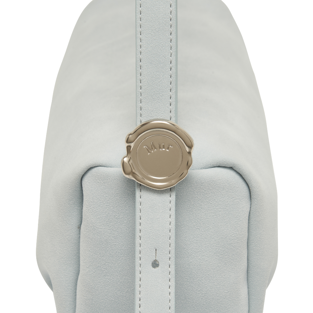 Bento bag - Suede Skyblue