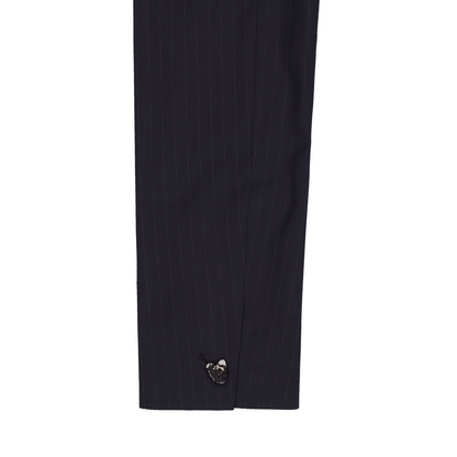 ★TAILOR SEMI CROP STRIPE JACKET