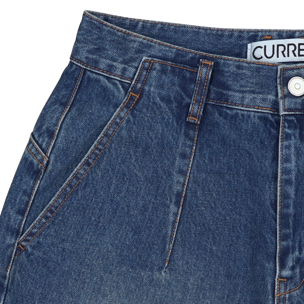 VINTAGE CURVED DENIM
