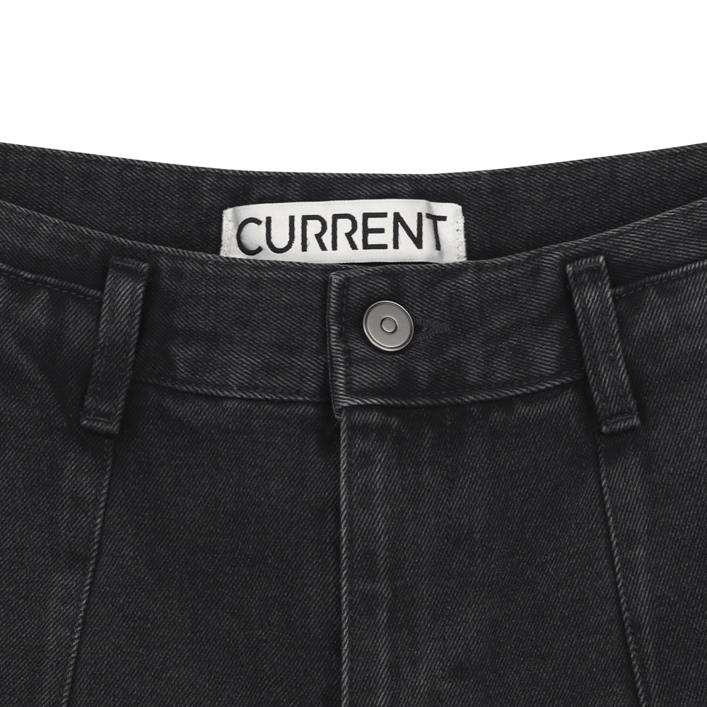 VINTAGE CURVED DENIM