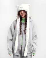 Piercing wing scarf hat