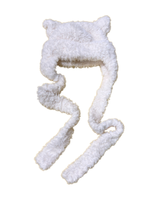 Piercing wing scarf hat