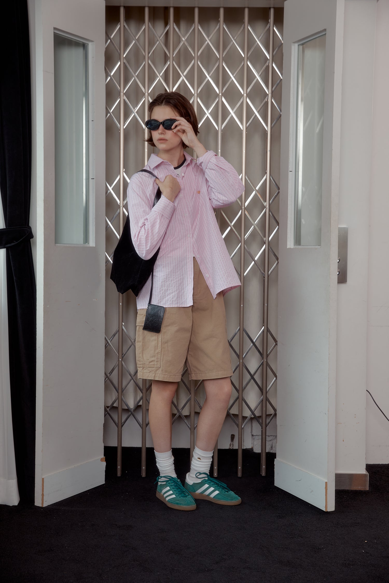 SEERSUCKER SHIRT - PINK