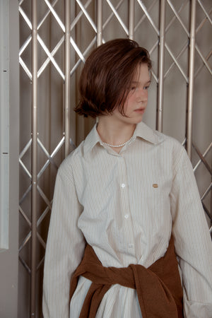 SEERSUCKER SHIRT - YELLOW