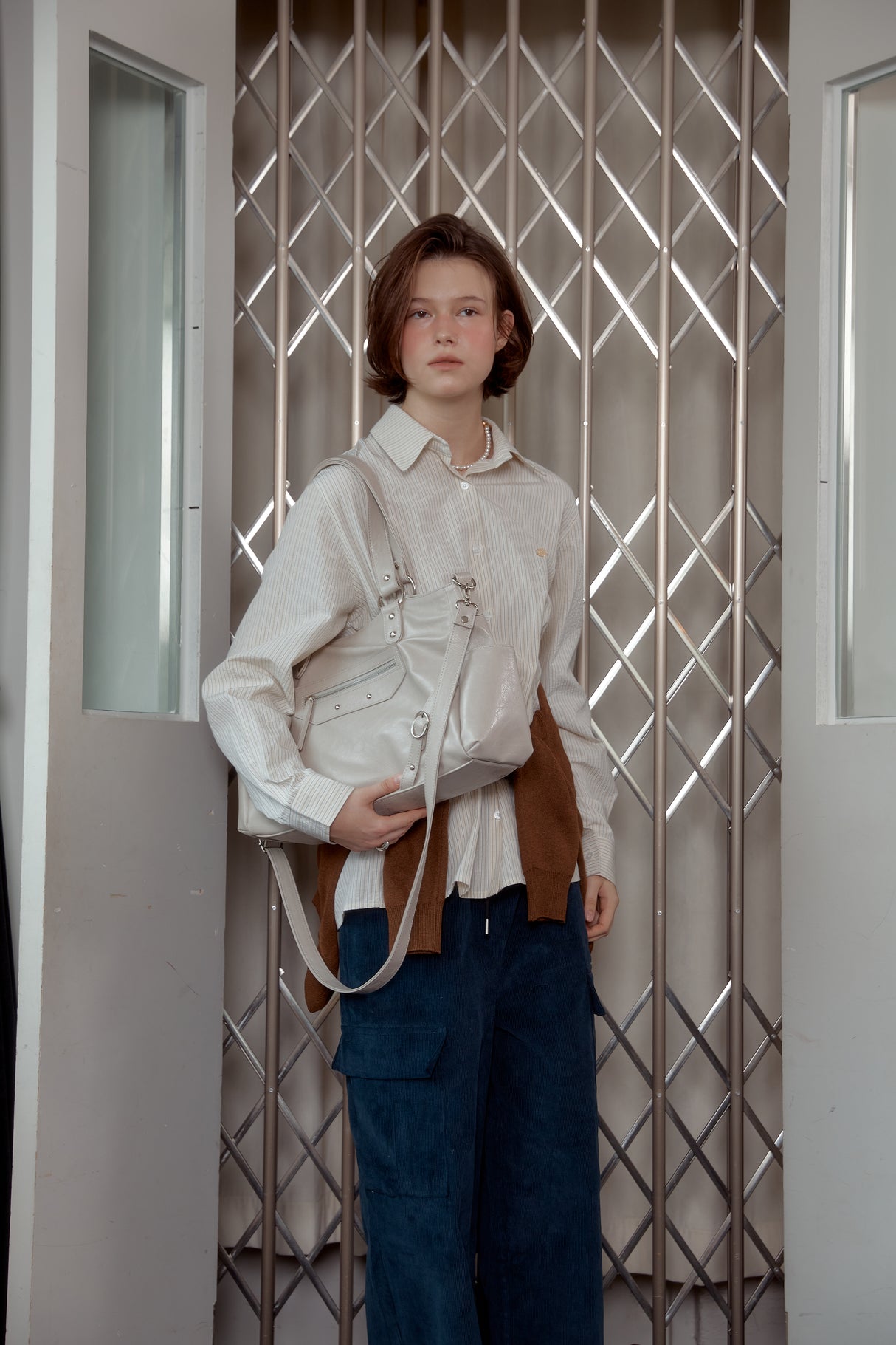 SEERSUCKER SHIRT - YELLOW