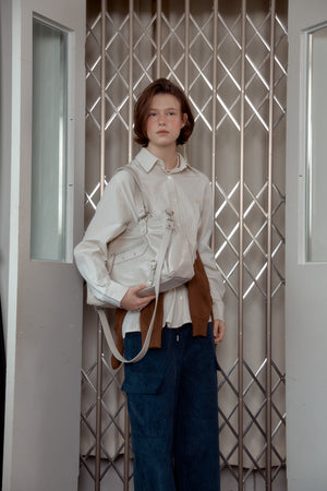 SEERSUCKER SHIRT - YELLOW