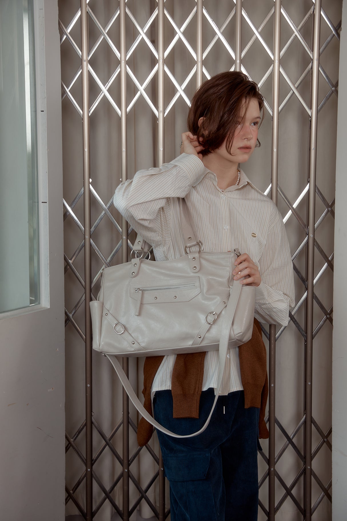 SEERSUCKER SHIRT - YELLOW