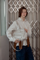 SEERSUCKER SHIRT - YELLOW