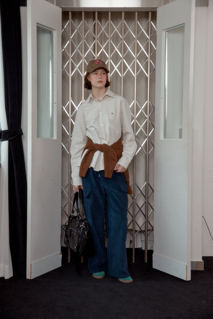 先行予約販売 - SEERSUCKER SHIRT - YELLOW