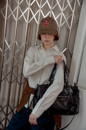 SEERSUCKER SHIRT - YELLOW