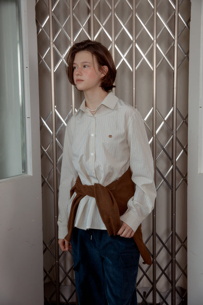先行予約販売 - SEERSUCKER SHIRT - YELLOW