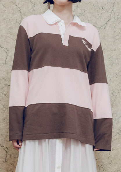 先行予約販売 - Mused Patchwork Rugby T-shirts