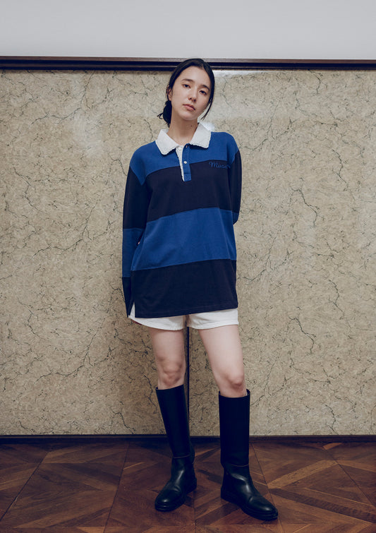 先行予約販売 - Mused Patchwork Rugby T-shirts