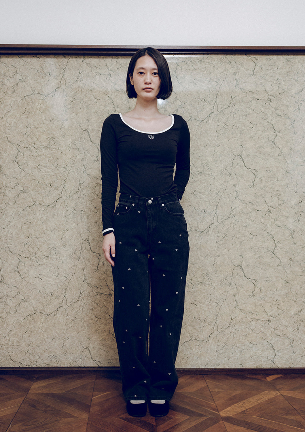 Mused Signature Logo T-shirt(L/SLV)