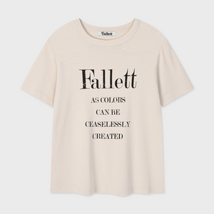 typography short sleeve