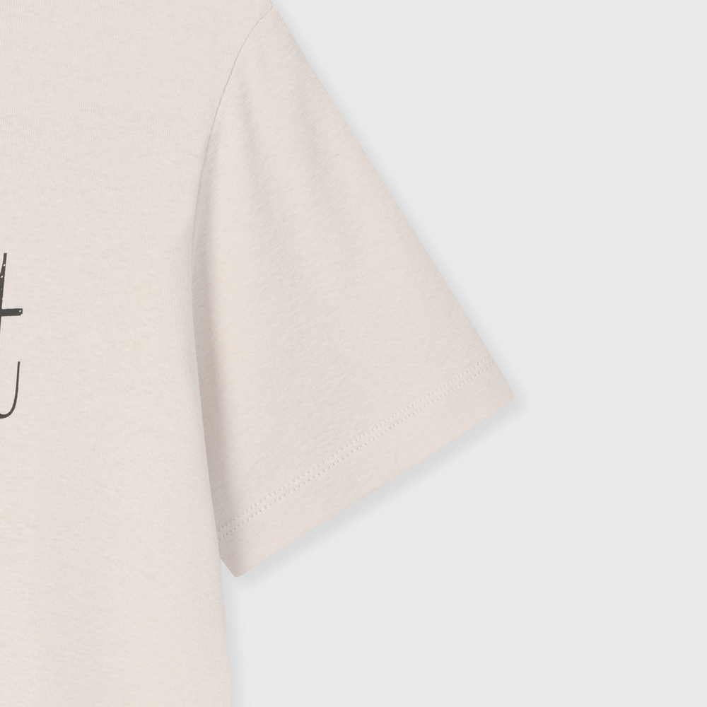 typography short sleeve